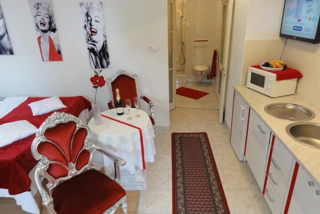 Croatia Zadar Borik Paar Apartment Studio Garden View Number 1 Eksteriør bilde