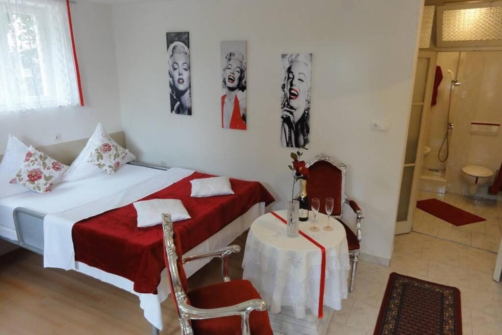 Croatia Zadar Borik Paar Apartment Studio Garden View Number 1 Eksteriør bilde