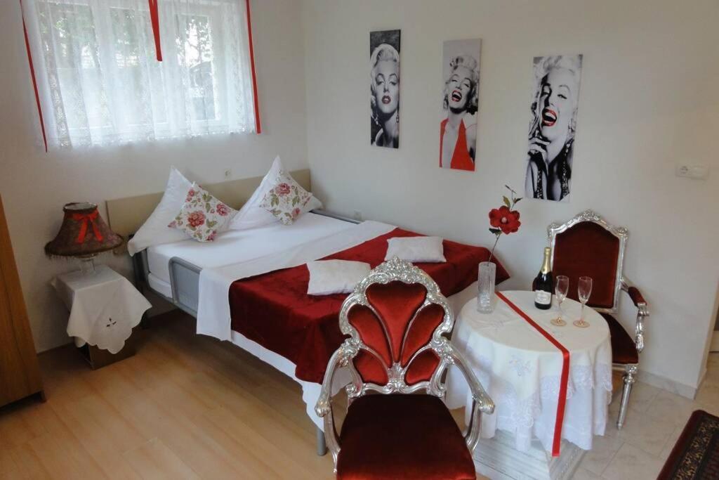 Croatia Zadar Borik Paar Apartment Studio Garden View Number 1 Eksteriør bilde